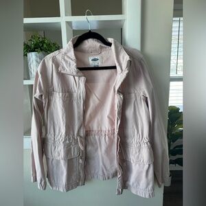 Old Navy Women's Light Pink Utility Jacket